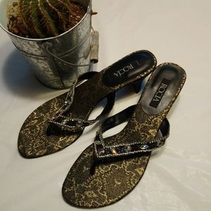 ROCIA brand new slip on sandals women's size 8